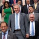 House Republicans outside the U.S. Capitol celebrate death and disease on July 29, 2021 in Washington, D.C.